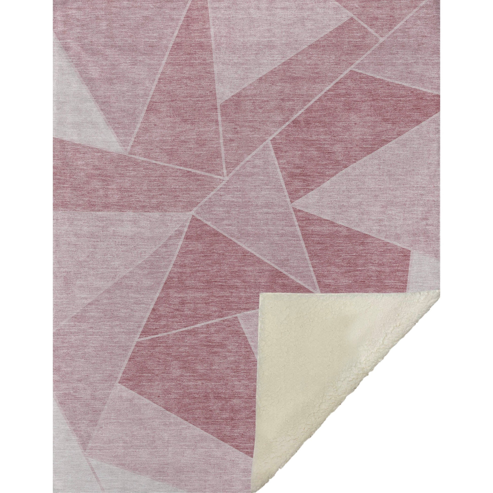Addison Rugs Gentle Waves Pink Washable Indoor-Outdoor Rug
