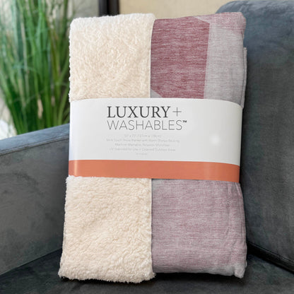 Addison Rugs Gentle Waves Pink Washable Indoor-Outdoor Rug