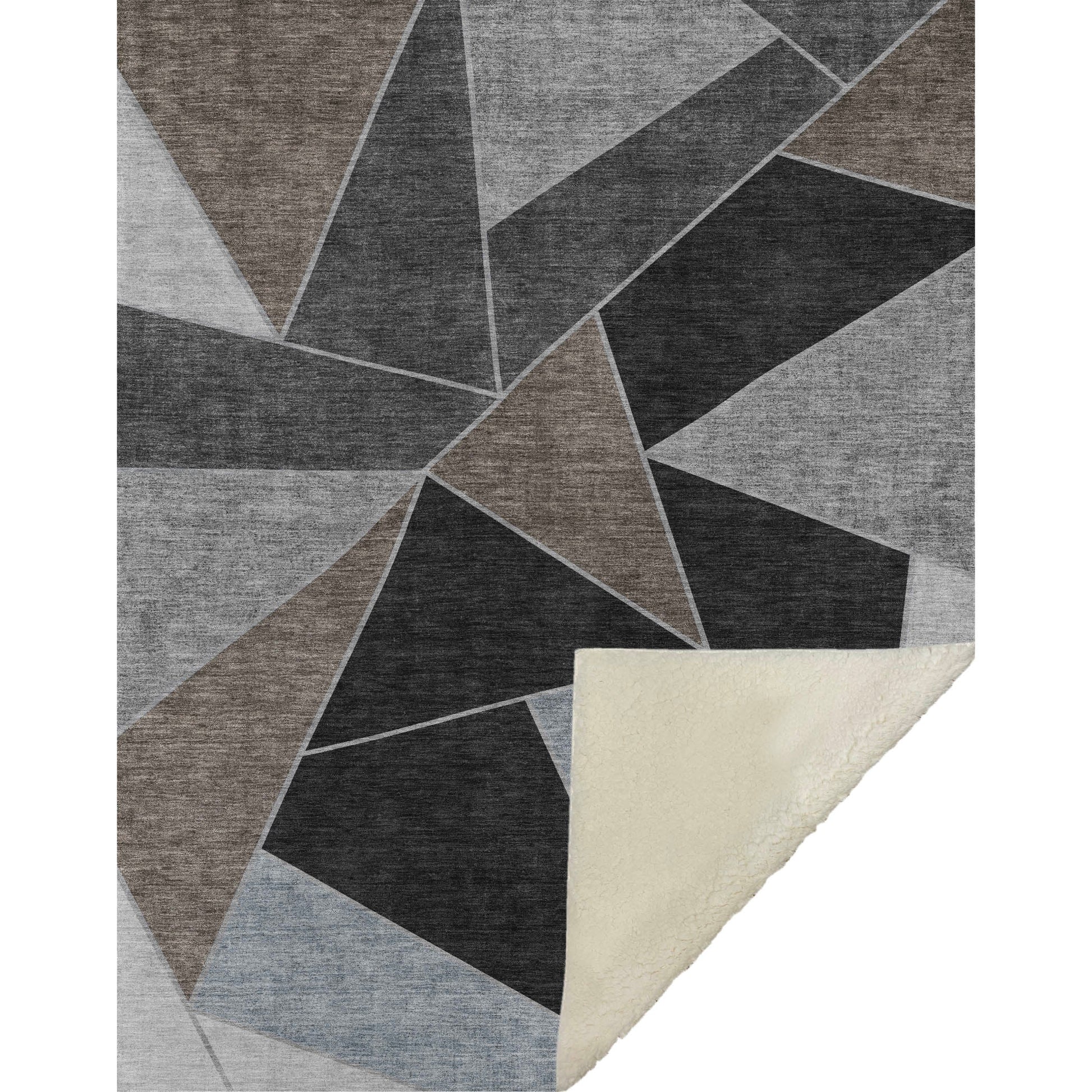 Addison Rugs Gentle Waves Brown Washable Indoor-Outdoor Rug