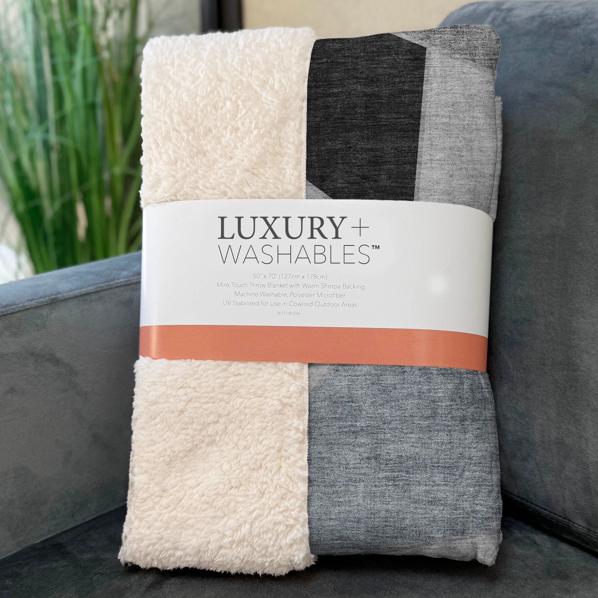 Addison Rugs Gentle Waves Brown Washable Indoor-Outdoor Rug