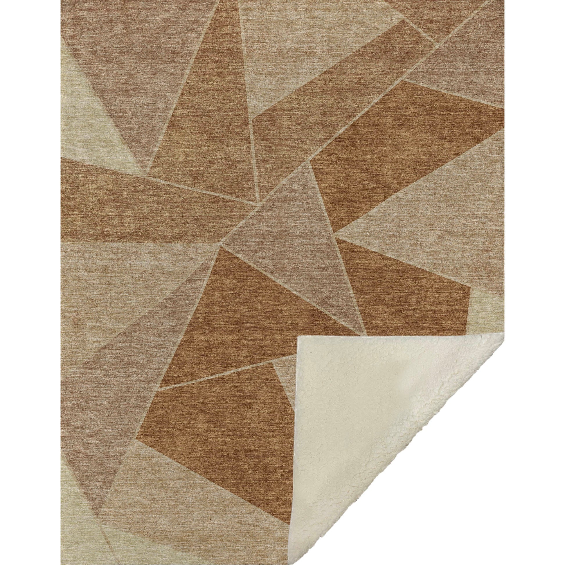 Addison Rugs Gentle Waves Paprika Washable Indoor-Outdoor Rug