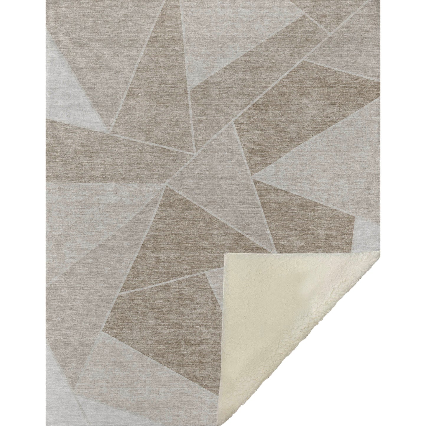 Addison Rugs Gentle Waves Taupe Washable Indoor-Outdoor Rug
