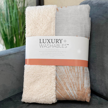 Addison Rugs Circles Salmon Washable Indoor-Outdoor Rug