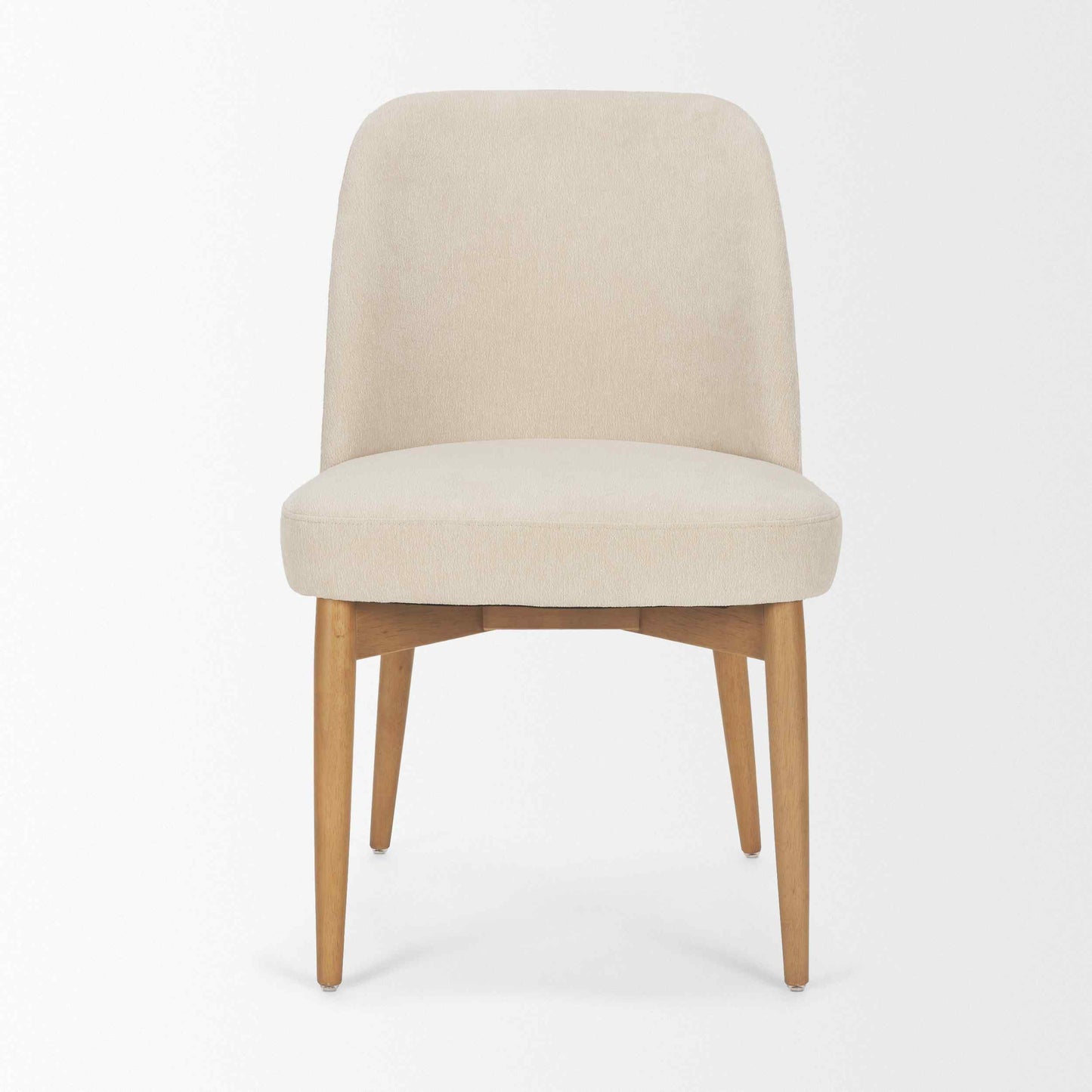 Mercana Abbie Leather Armless Dining Chair 2PC