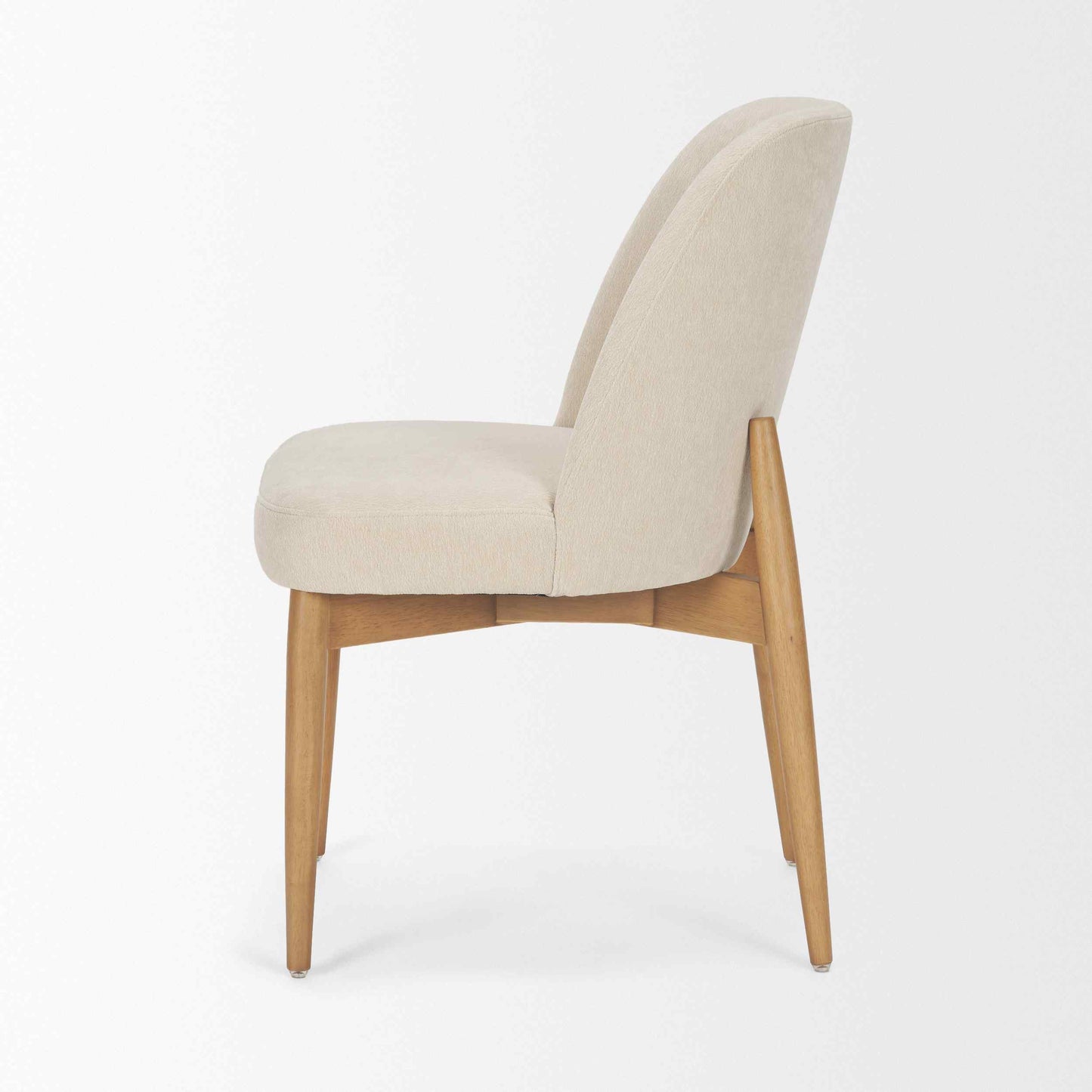 Mercana Abbie Leather Armless Dining Chair 2PC