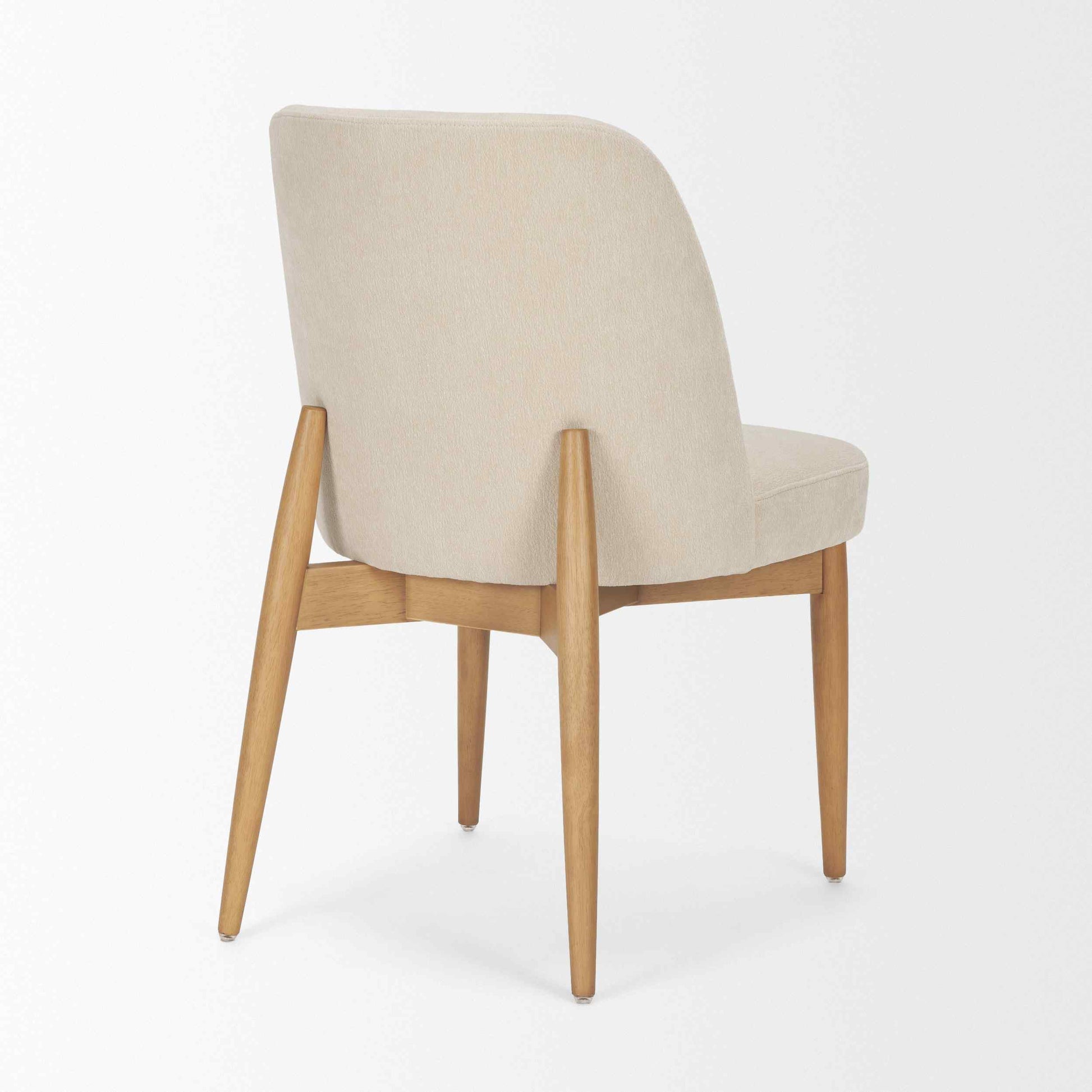 Mercana Abbie Leather Armless Dining Chair 2PC