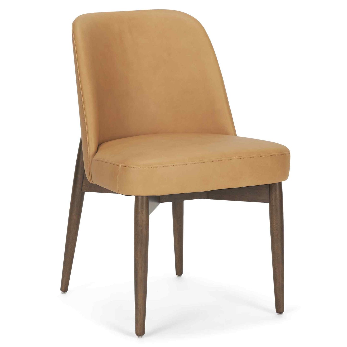 Mercana Abbie Leather Armless Dining Chair 2PC