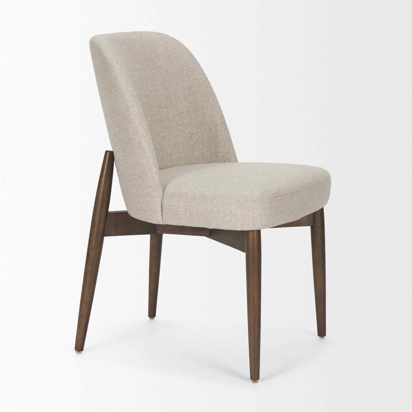 Mercana Abbie Leather Armless Dining Chair 2PC