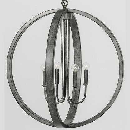 Abel Silver Metal Pendant