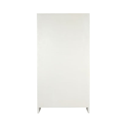 Chelsea House Abel Wood Framed White Bookcase