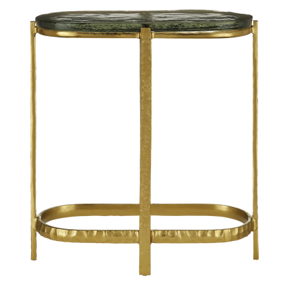 Acea Gold Side Table-Side Tables-Currey & Co-Sideboards and Things