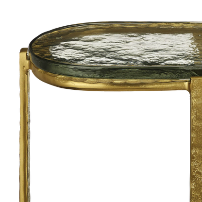 Acea Gold Side Table-Side Tables-Currey & Co-Sideboards and Things