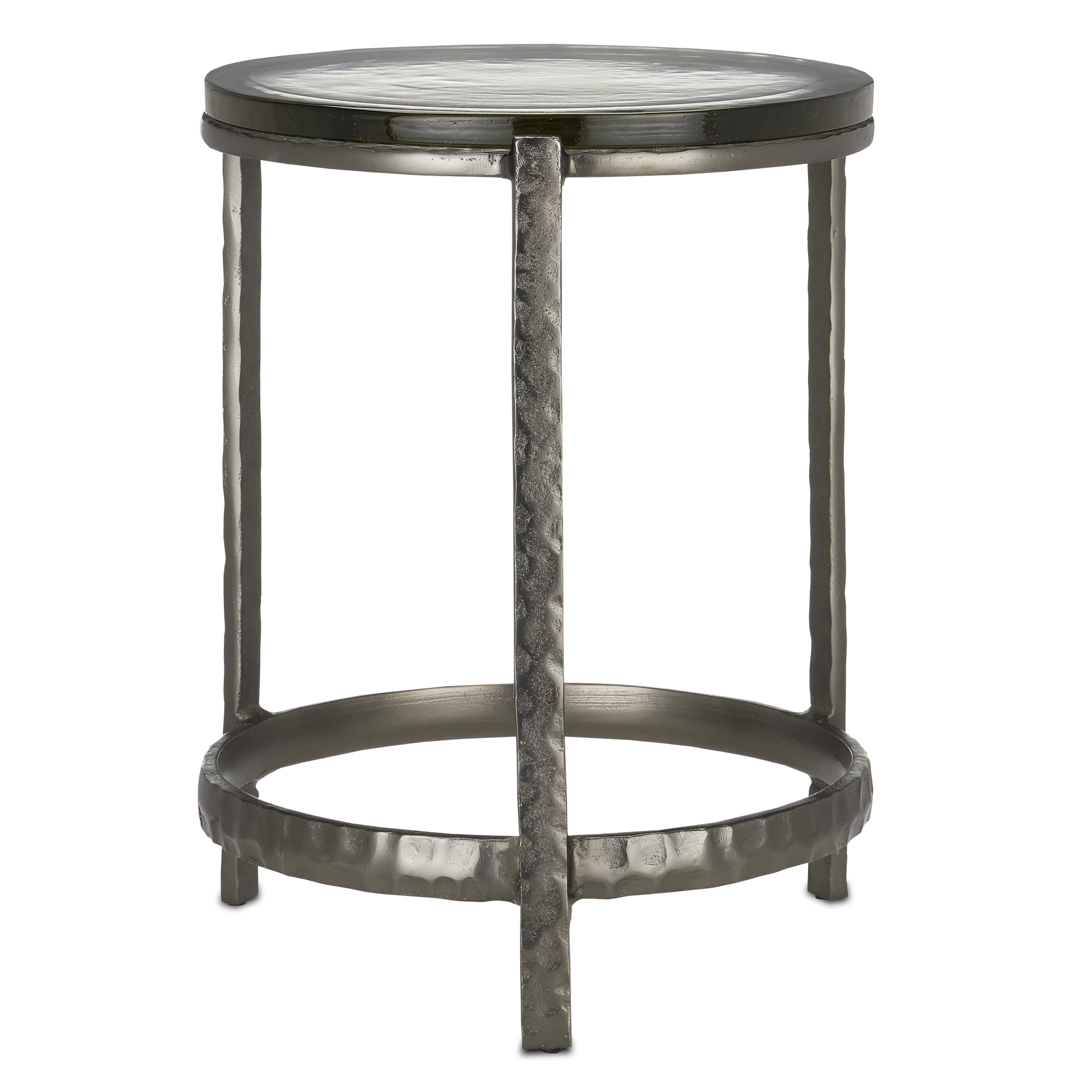 Acea Graphite Accent Table-Side Tables-Currey & Co-Sideboards and Things