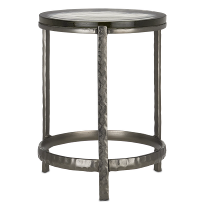 Acea Graphite Accent Table-Side Tables-Currey & Co-Sideboards and Things