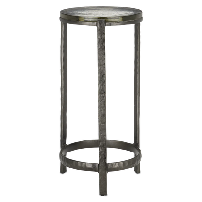 Acea Graphite Drinks Table-Side Tables-Currey & Co-Sideboards and Things