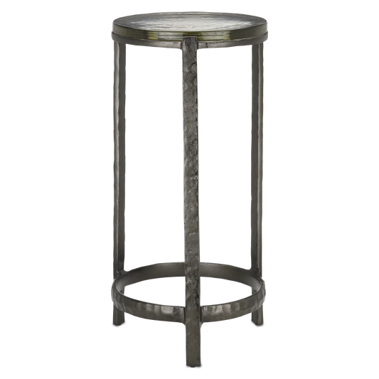 Acea Graphite Drinks Table-Side Tables-Currey & Co-Sideboards and Things