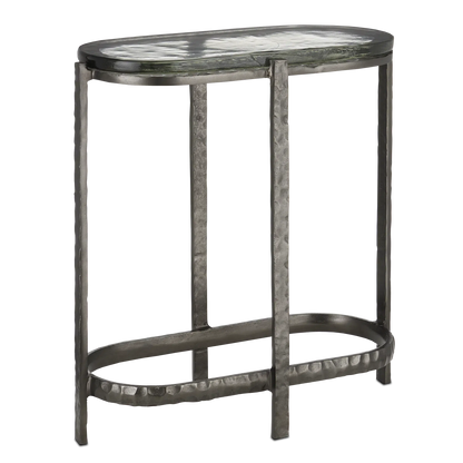 Acea Graphite Side Table-Side Tables-Currey & Co-Sideboards and Things