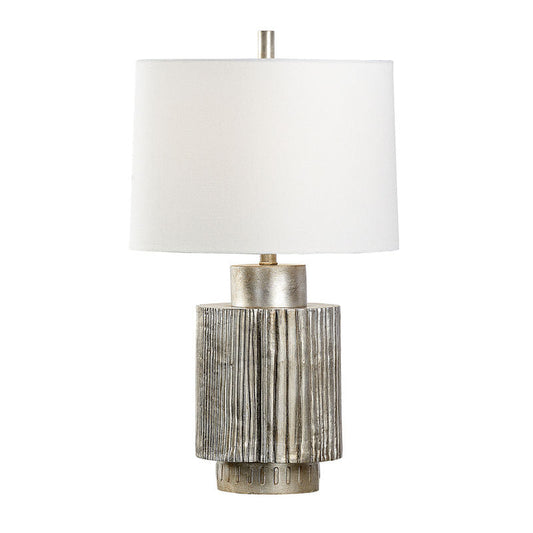 Wildwood Adagio Antique Silver Leaf Finish Table Lamp