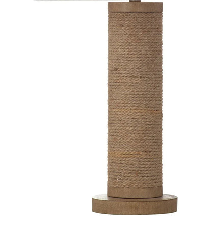 Bassett Mirror Adams Natural Rope Base Table Lamp