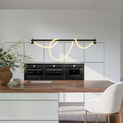 Zuo Modern Adder Steel Black Ceiling Lamp