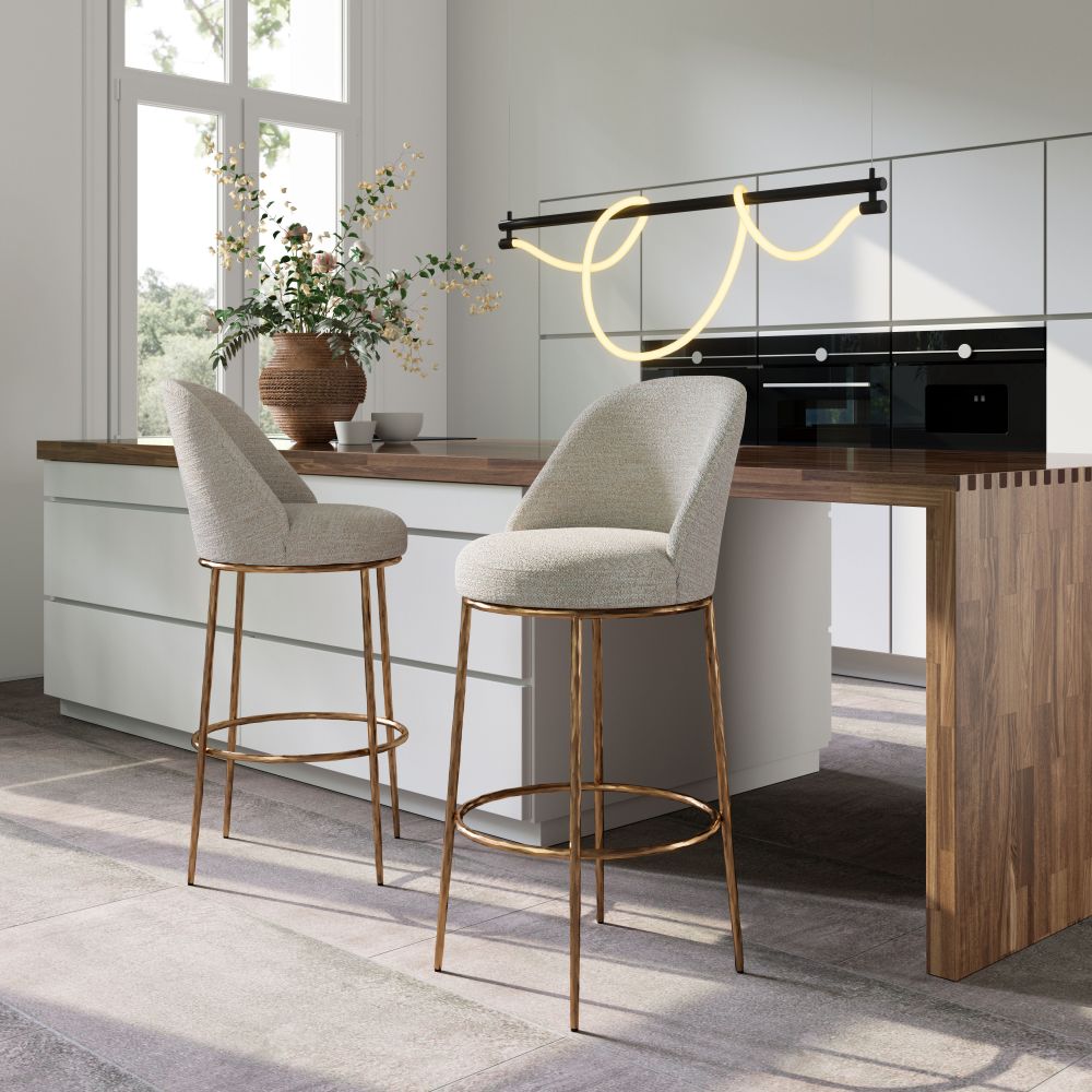 Zuo Modern Adder Steel Black Ceiling Lamp