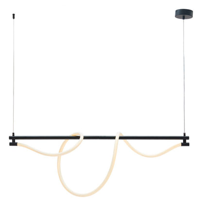 Zuo Modern Adder Steel Black Ceiling Lamp