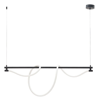 Zuo Modern Adder Steel Black Ceiling Lamp