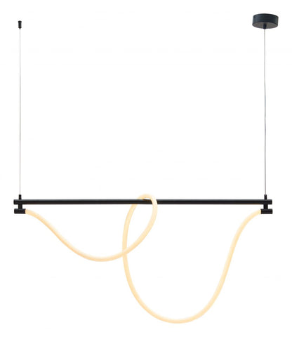Zuo Modern Adder Steel Black Ceiling Lamp