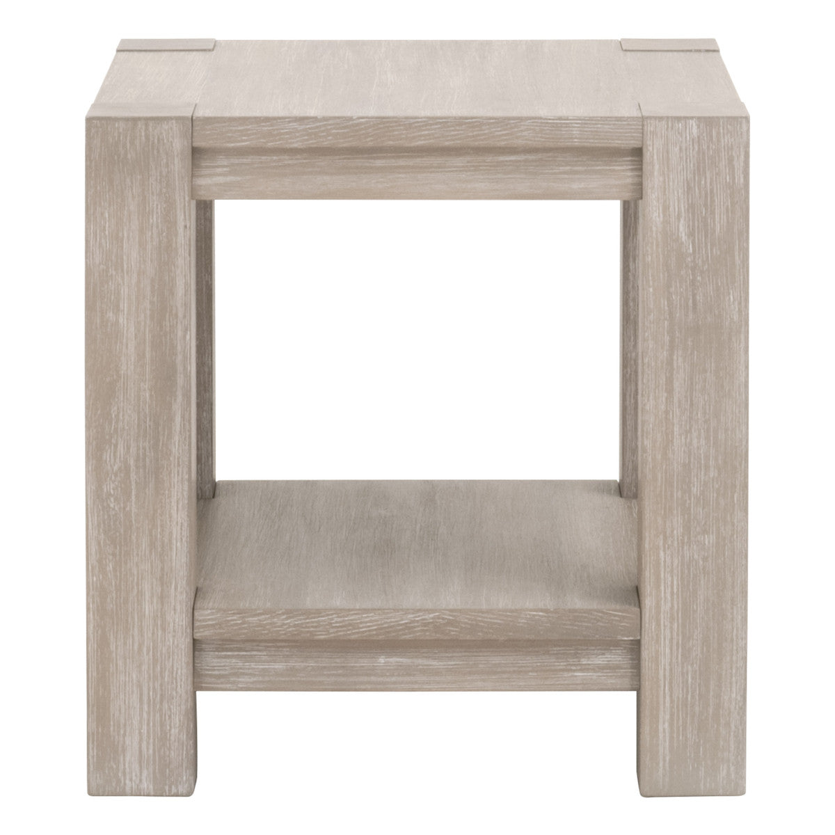 Essentials For Living Adler Wood Brown Square End Table