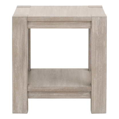 Essentials For Living Adler Wood Brown Square End Table