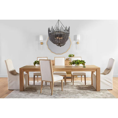 Essentials For Living 71-102" Solid Wood Adler Extension Dining Table Honey