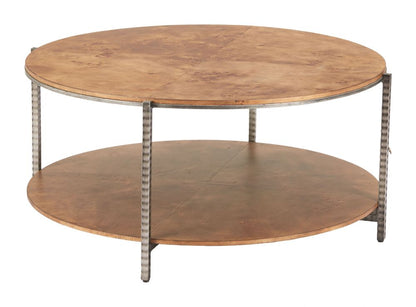 Zuo Modern Adna Wood Top Brown Coffee Table