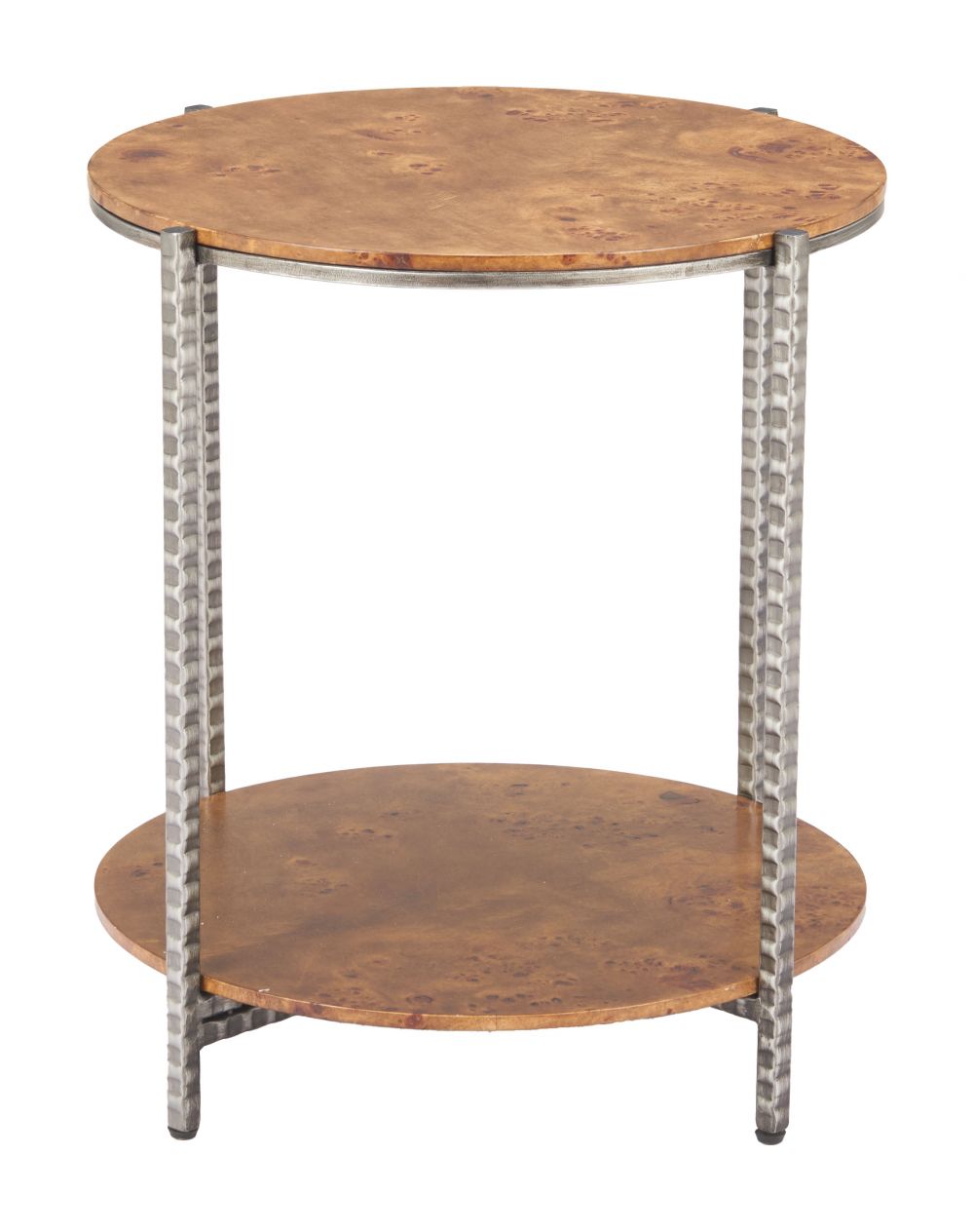 Zuo Modern Adna Wood Top Brown Side Table