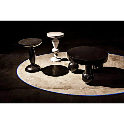 Noir Adonis Side Table, Hand Rubbed Black