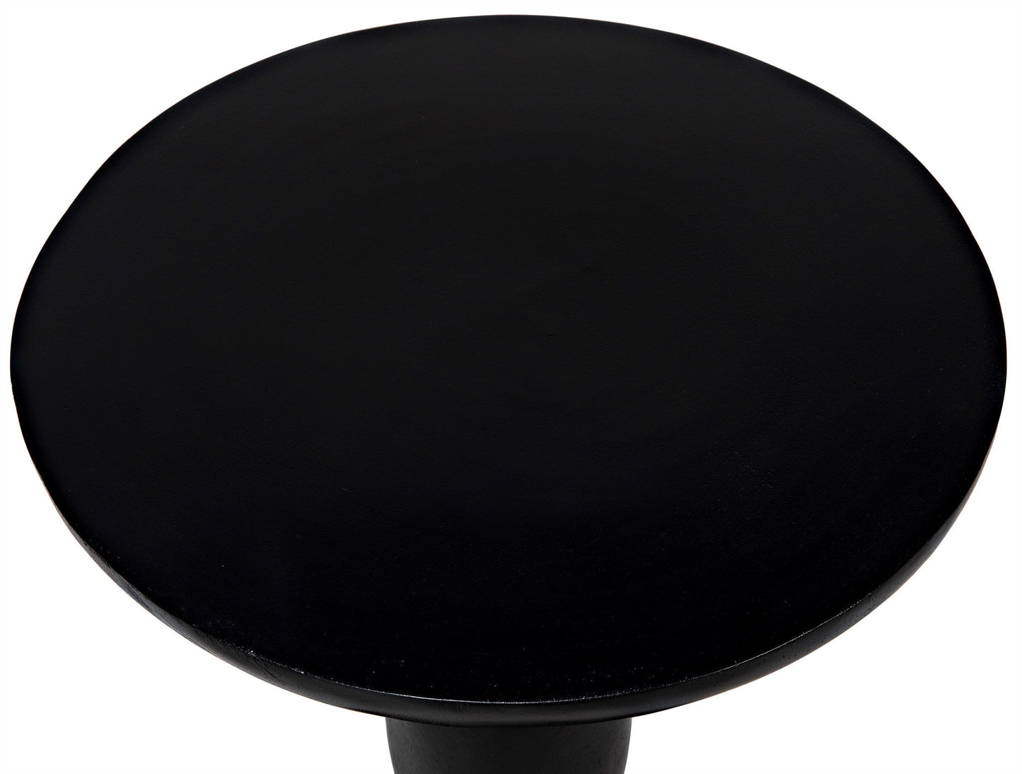 Adonis Side Table, Hand Rubbed Black-Side Tables-Noir-LOOMLAN