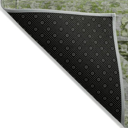 LOOMLAN Rugs Aelain Aloe Washable Indoor-Outdoor Rug