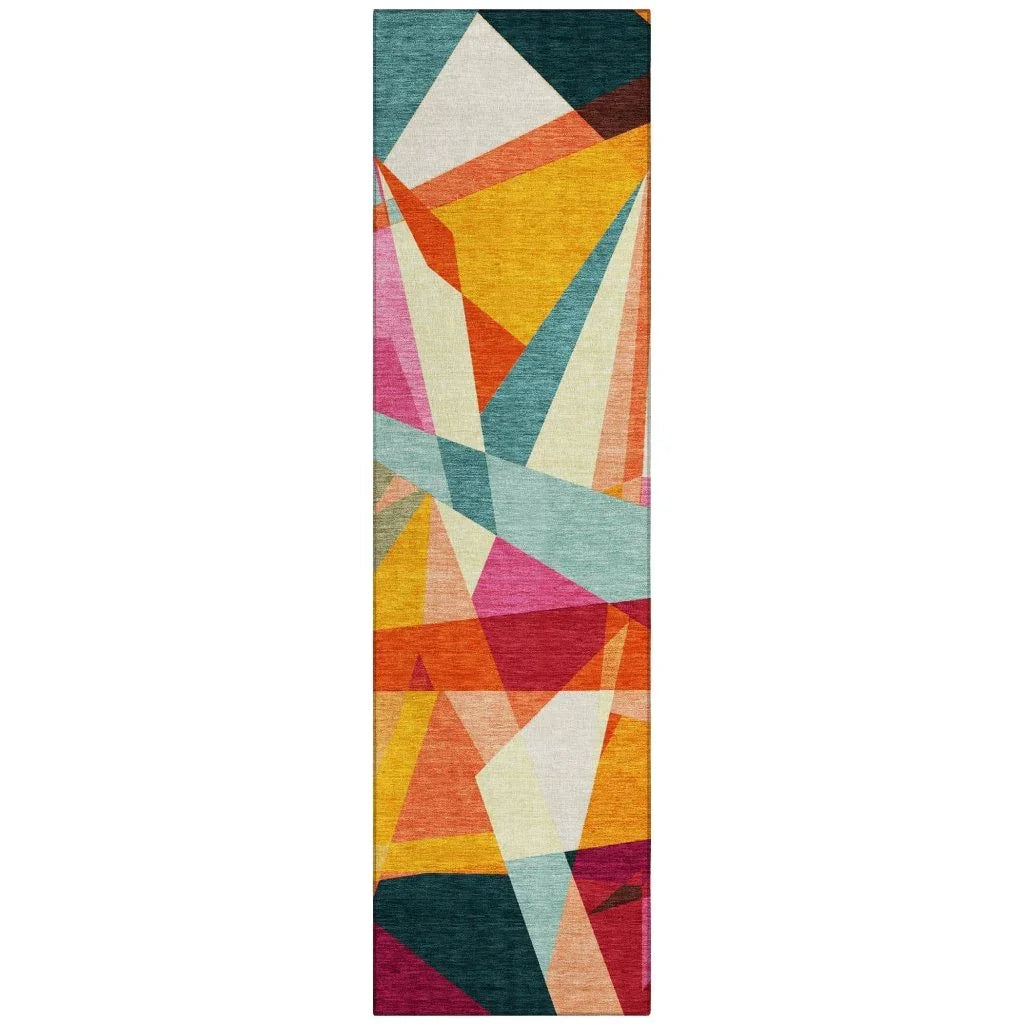 LOOMLAN Rugs Aelas Ivory Washable Indoor-Outdoor Rug