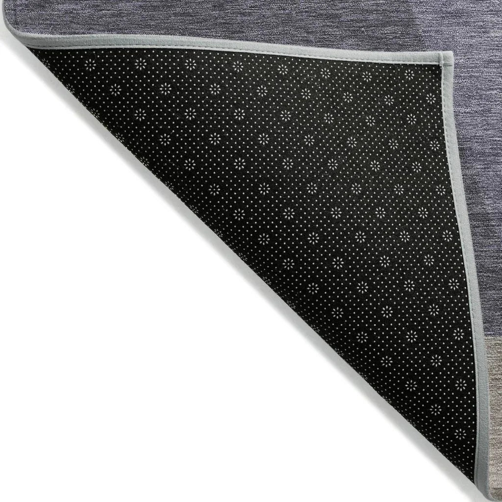 LOOMLAN Rugs Aeleth Purple Washable Indoor-Outdoor Rug