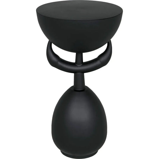 Noir Africa Side Table, Metal