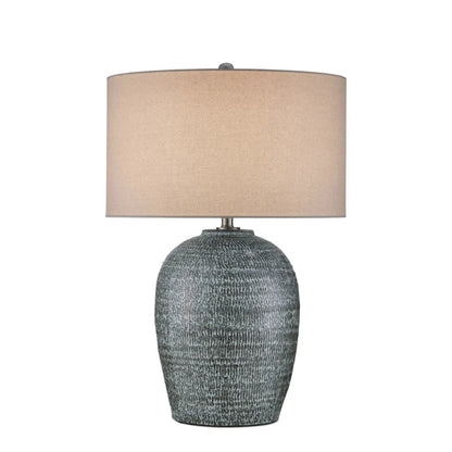 Agatha Rustic Textured Ceramic Table Lamp