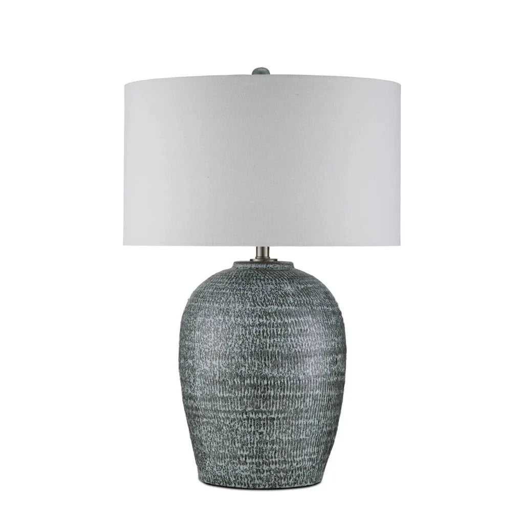 Agatha Rustic Textured Ceramic Table Lamp