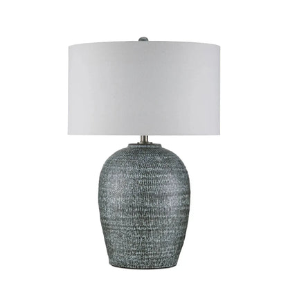 Agatha Rustic Textured Ceramic Table Lamp