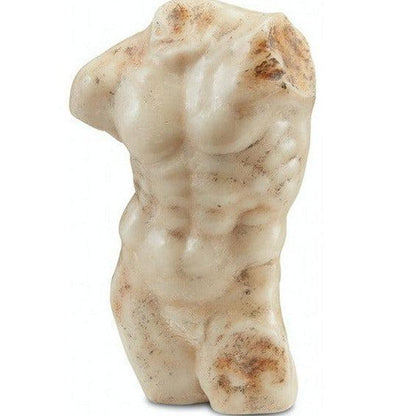 Aged Beige Brown Ancient Greek Torso Statues & Sculptures Sideboards and Things By Currey & Co