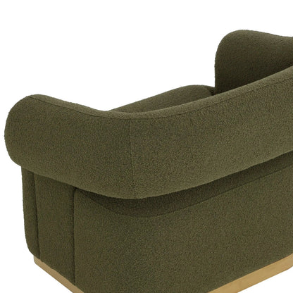 Aggie Polyester Upholstered Swivel Lounge Chair