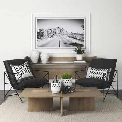 Mercana Aida Wooden Rectangular Coffee Table