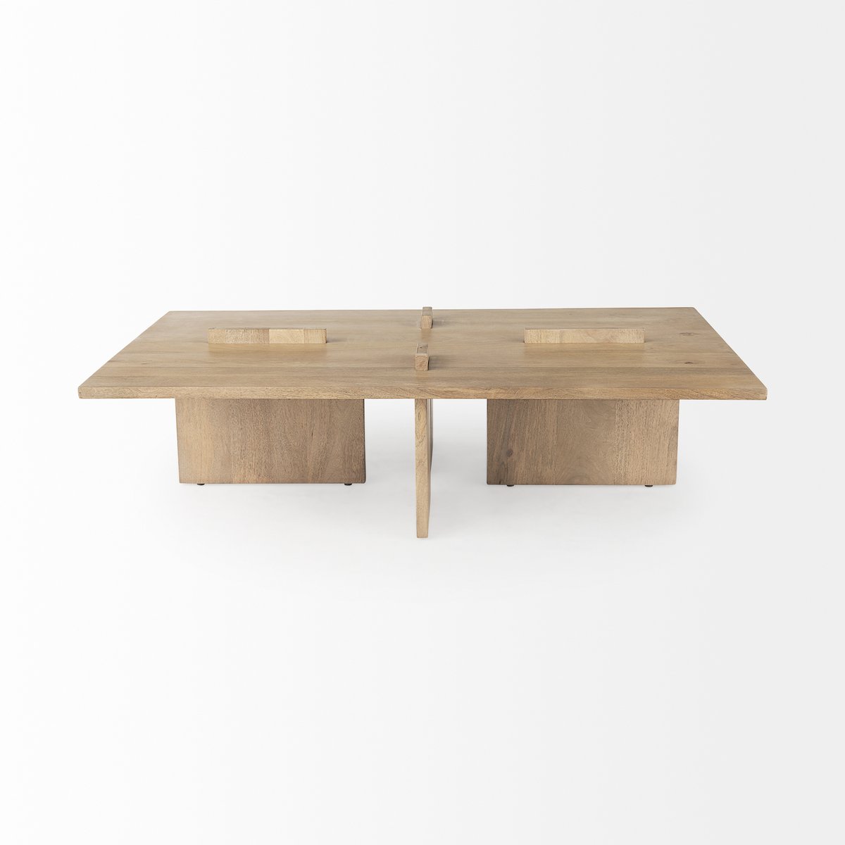 Mercana Aida Wooden Rectangular Coffee Table