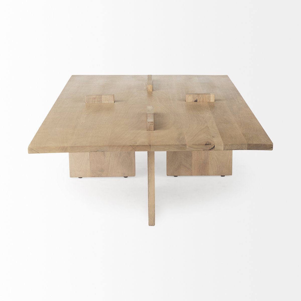 Mercana Aida Wooden Rectangular Coffee Table