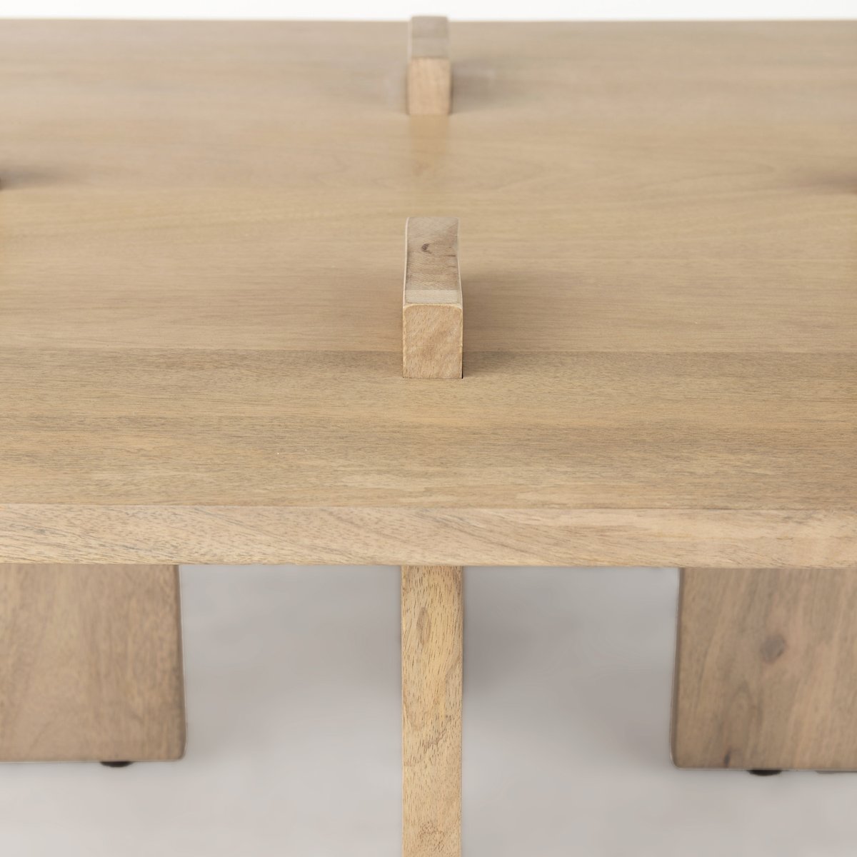 Mercana Aida Wooden Rectangular Coffee Table