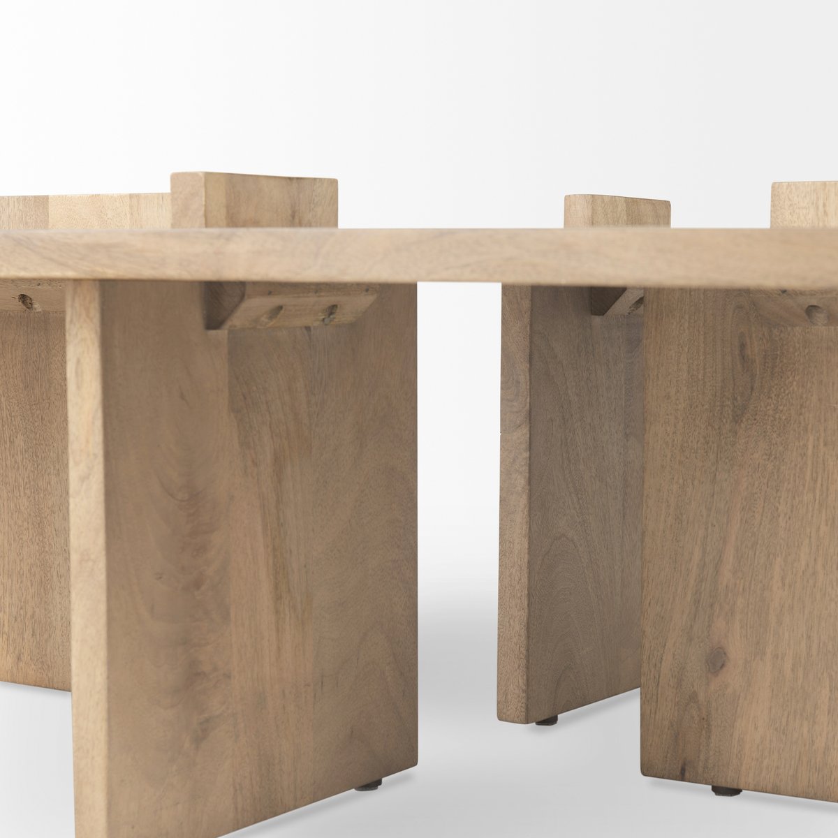 Mercana Aida Wooden Rectangular Coffee Table
