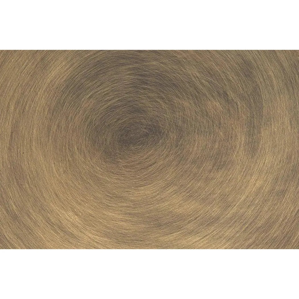 Aiden Side Table, Aged Brass